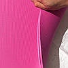 Коврик для йоги та фітнесу з двошаровим чохлом розовий, фото 6