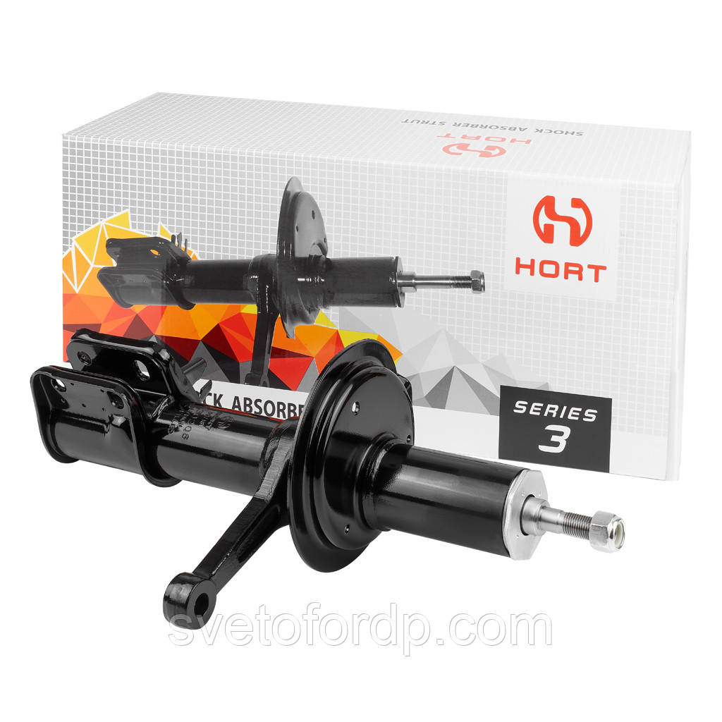 Амортизатор Ваз 2108, 2109, 2115 передній (стійка) левий масляний HORT HA30208, фото 1