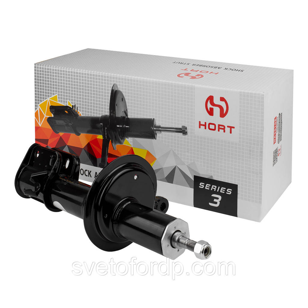 Амортизатор Ваз 2108, 2109, 2115 передній (стійка) правий масляний HORT HA30108, фото 1