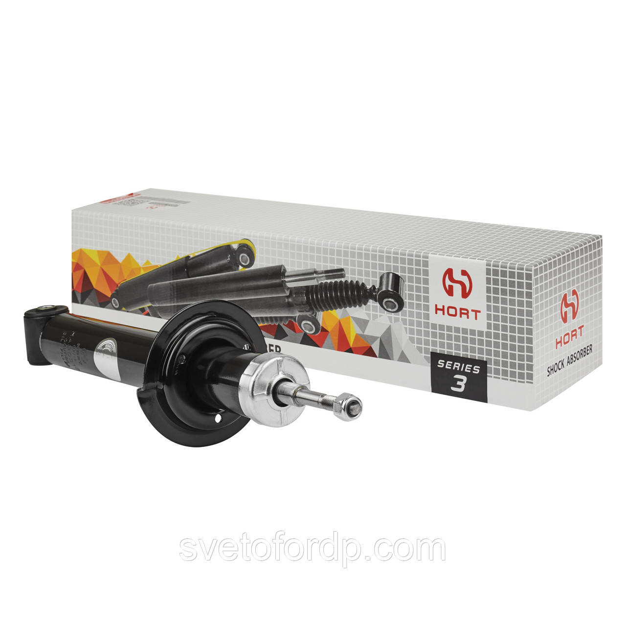 Амортизатор Ваз 2110, 2111, 2112, Пріора, Калина задній масляний HORT HA30310, фото 1