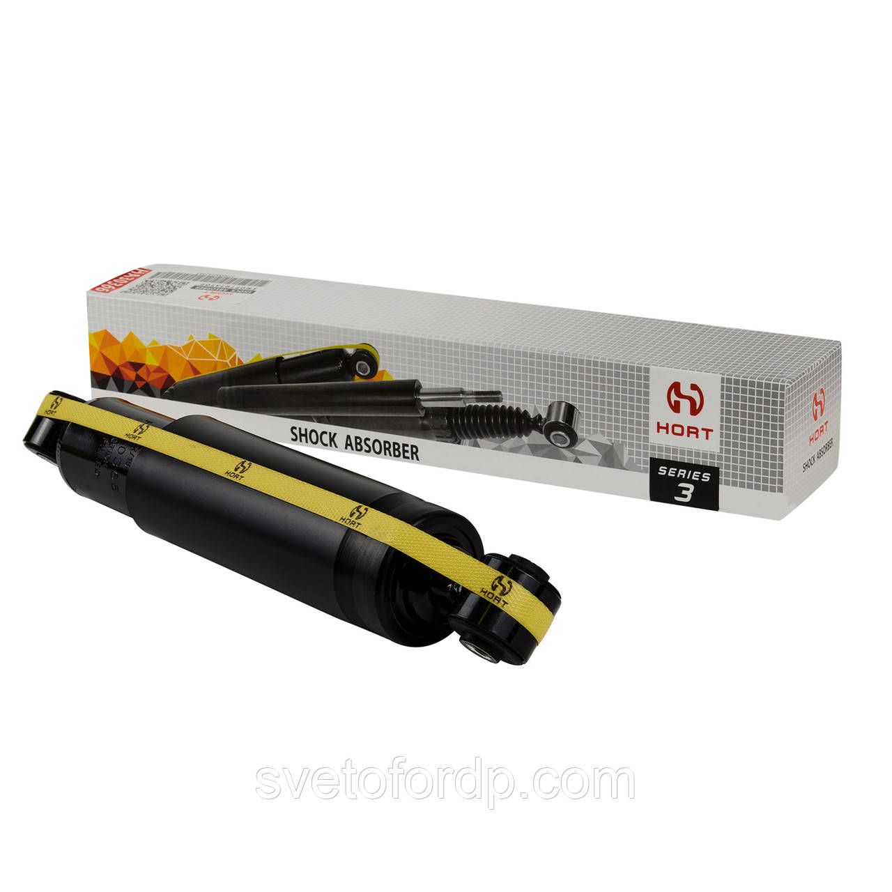 Амортизатор Renault Kangoo 1998-10г задній газомасляний HORT (HA30366), фото 1