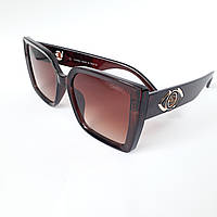 Сонцезахисні окуляри коричневі бренд Chanel