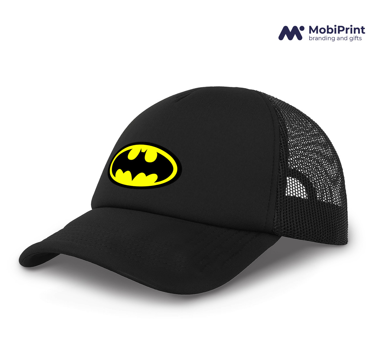 Кепка Тракер Бетмен (Batman, DC) Чорний
