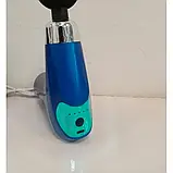 🖤Компактний ручний потужний масажер cy-002 6 змінних головок BR00064 Чорний, фото 6