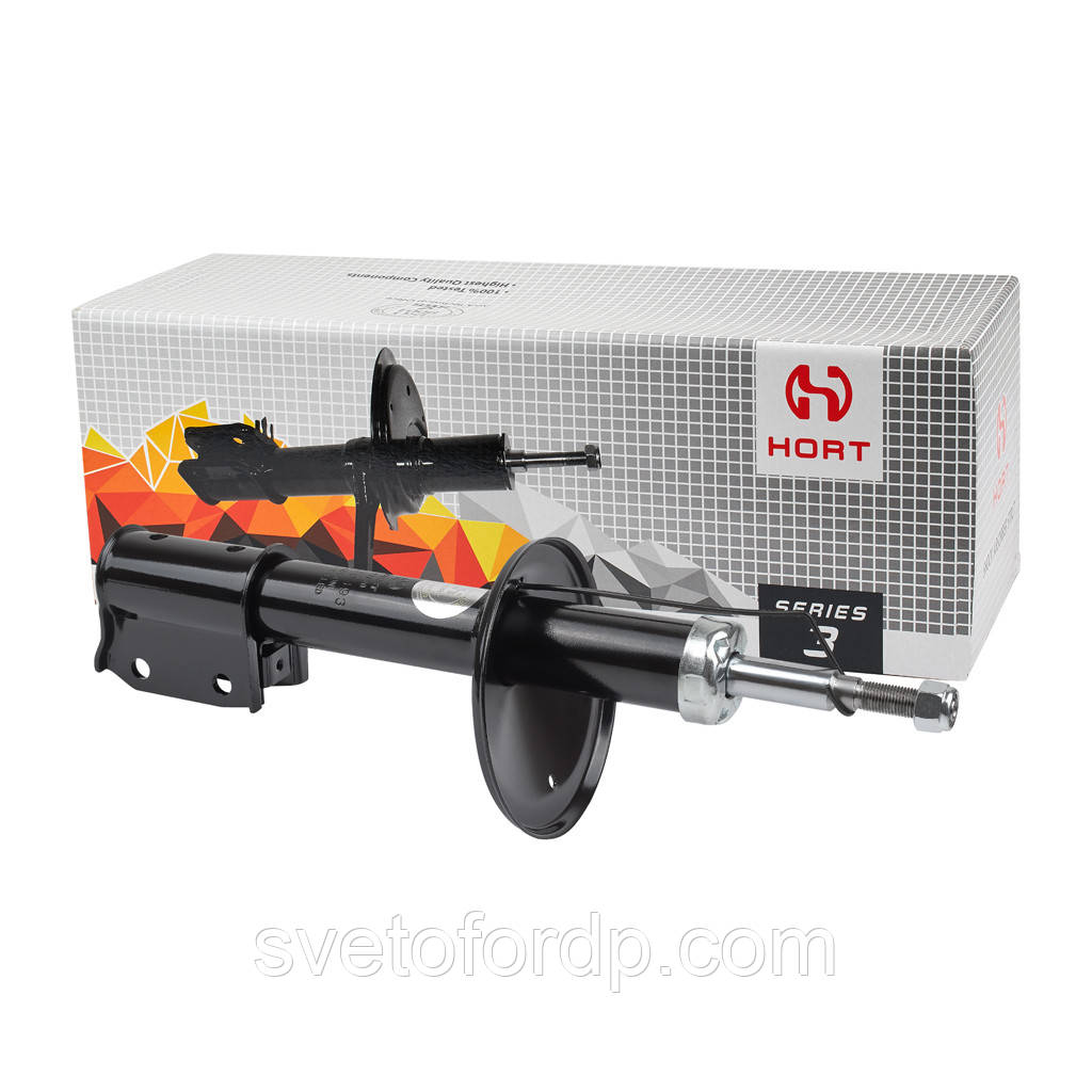 Амортизатор Dacia Logan, Sandero 2007-15г передній газомасляний HORT HA30493, фото 1