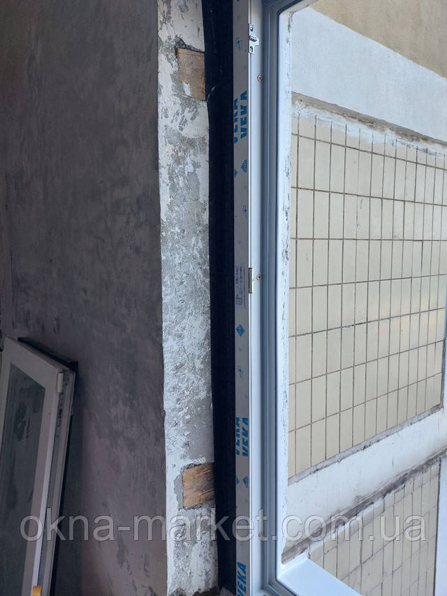Євромонтаж пластикового вікна Veka Київ фото Вікна Маркет Євромонтаж пластикового вікна Veka Київ фото роботи Вікна Маркет