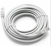 Сетевой интернет Кабель LAN 30m Good CAT 6 White патч-корд