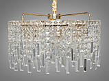 Сучасна кришталева люстра 9708-550SG, фото 2
