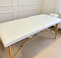 Кушетка масажна автомат переносна з регулюванням висоти стаціонарна 185х60см Стіл для масажу складаний
