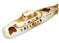 Декорация подводная лодка керамическая AQUAXER, подводная лодка.
