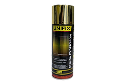 Фарба срібло глянець 400ml "Unifix" Суперхром дзеркальний