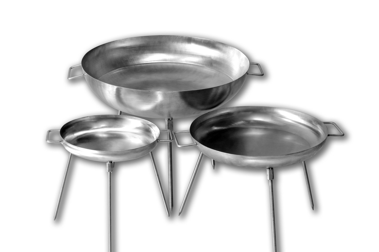 Сковорода (Диск) для пикника из нержавеющей стали (60 см.) - фото 3 - id-p2183934337