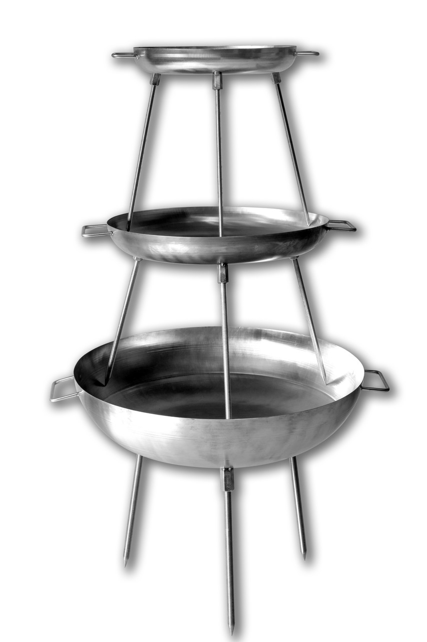 Сковорода (Диск) для пикника из нержавеющей стали (60 см.) - фото 6 - id-p2183934337