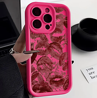 Чехол-бампер для Apple iPhone 14 Pro Max Цвет Розовый с принтом