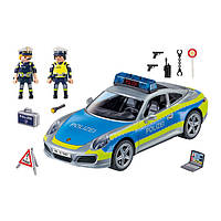 Конструктор Playmobil "Полицейская машина Porsche 911 Carrera 4S", 36 деталей (70067)