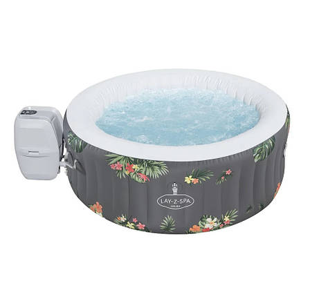 Надувний джакузі-СПА Bestway 60061 (Aruba) (170х66 см) (3 місць: 1 325 л/год, аеро, тент, дозатор), фото 1