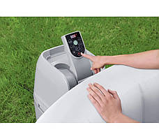 Надувний джакузі-СПА Bestway 60061 (Aruba) (170х66 см) (3 місць: 1 325 л/год, аеро, тент, дозатор), фото 6