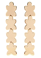 Серьги Xuping M&L Цвет 18K пусеты "Декоративные цветочки"