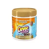 Пятновыводитель для белых вещей Clever Attack Gold на основе кислорода / 730г