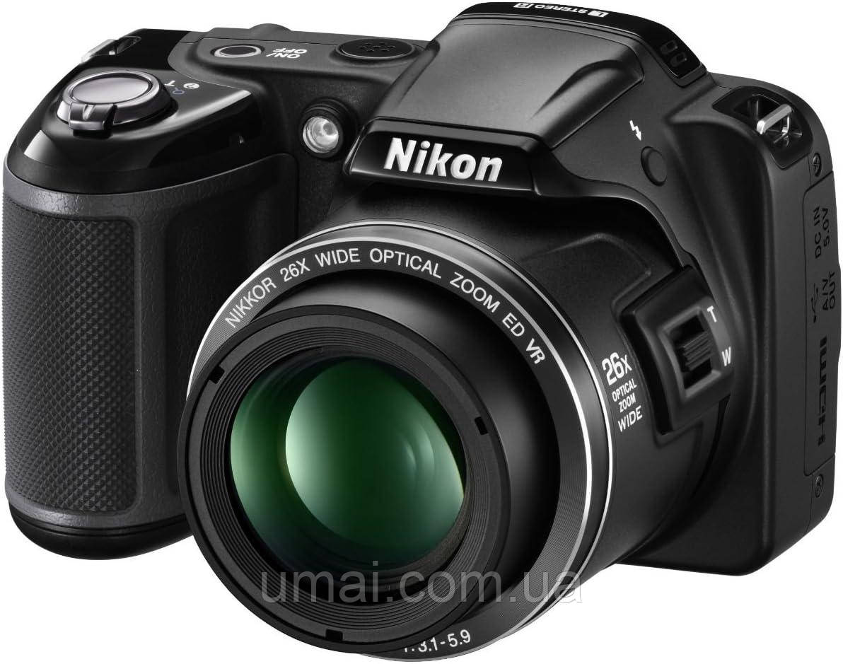 Фотоаппарат Nikon Coolpix L810 26x ZOOM 16.1MP f/3.1-5.9 ED VR HD Гарантия 24 месяцев + 64GB SD Card - фото 2 - id-p2183943941