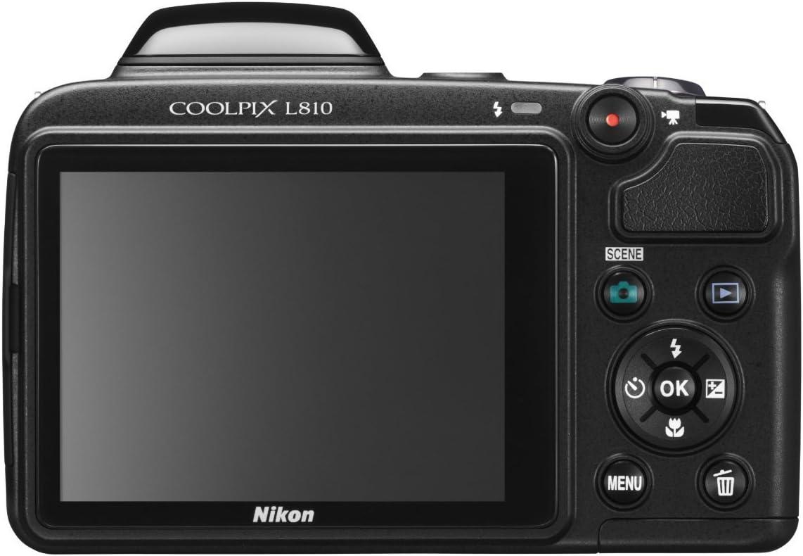 Фотоаппарат Nikon Coolpix L810 26x ZOOM 16.1MP f/3.1-5.9 ED VR HD Гарантия 24 месяцев + 64GB SD Card - фото 4 - id-p2183943941