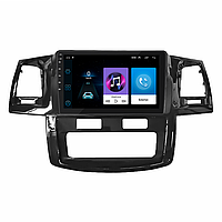 Штатная магнитола Lesko для Toyota Fortuner I 2005-2015 экран 9" 1/16Gb Wi-Fi GPS Base hp