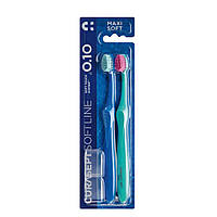 Набір зубних щіток Curasept Maxi Soft 0,10 (м'які), 2 шт