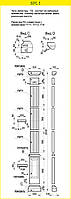 Пилястра, в/ш, мм: 2840 / 330 комплект колонны