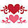Серце - декор на день валентина і весілля з пінопласту. Ідеї для фотозоны, фото 9