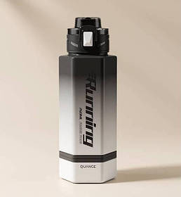 Пляшка для води Quange Large Capacity Tritan Water Cup 760ml Black-White