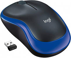 Бездротова миша Logitech M185 Wireless USB (Синій)