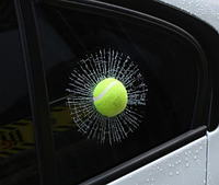 3D Наклейка От Трещин В Лобовом Стекле Тенисный Мяч На Стекло Автомобиля Наклейка Для Трещен