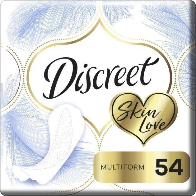 Щоденні прокладки Discreet Skin Love 0% Multiform (54шт.)