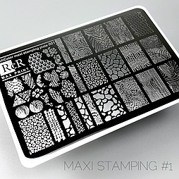 Пластина велика Max Print RcR-01