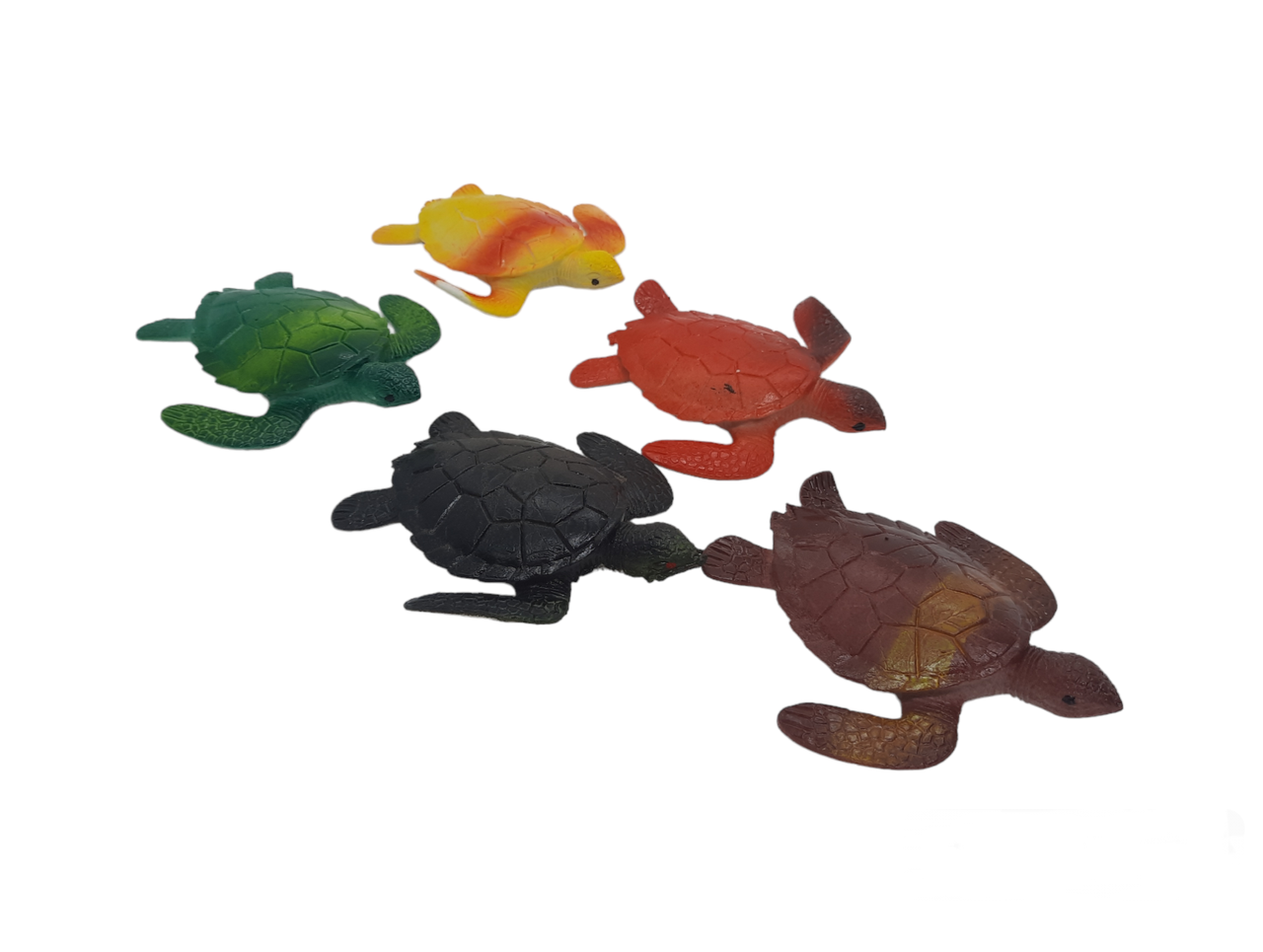 Силіконова черепаха 9 см., фото 1