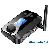 Bluetooth приемник – передатчик VAORLO C41 с LCD экраном, оптический вход, поддержка воспроизведения музыки с