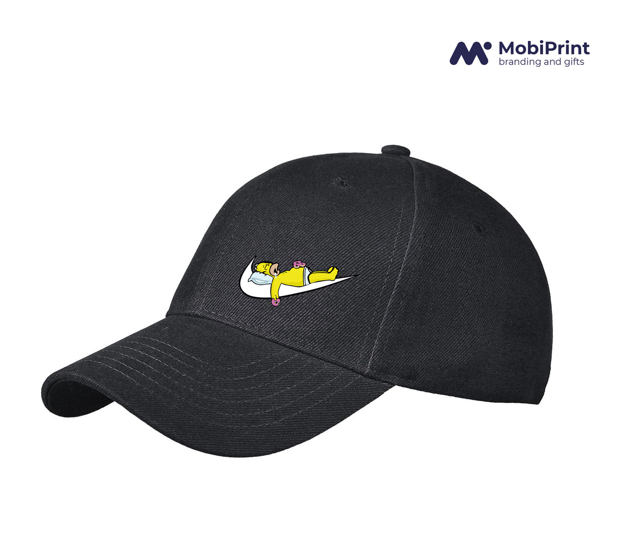 Кепка Champion з принтом Гомер Симпсоны Чорний