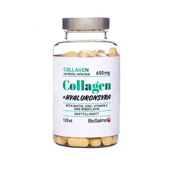 Колаген + гіалуронова кислота Collagen + Hyaluronsyra (Швеція)