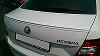 Спойлер Skoda Octavia A7 (2013- ) (LIP,V1, ABS-пластик под покраску)