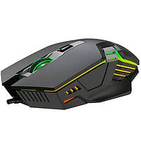 Мышка проводная игровая с подсветкой XTRIKE ME GM-110 |RGB/3600 DPI| Черный