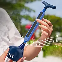 Японский музыкальный инструмент Otamatone Kawaii Синтезатор Отаматон Синий 31 см