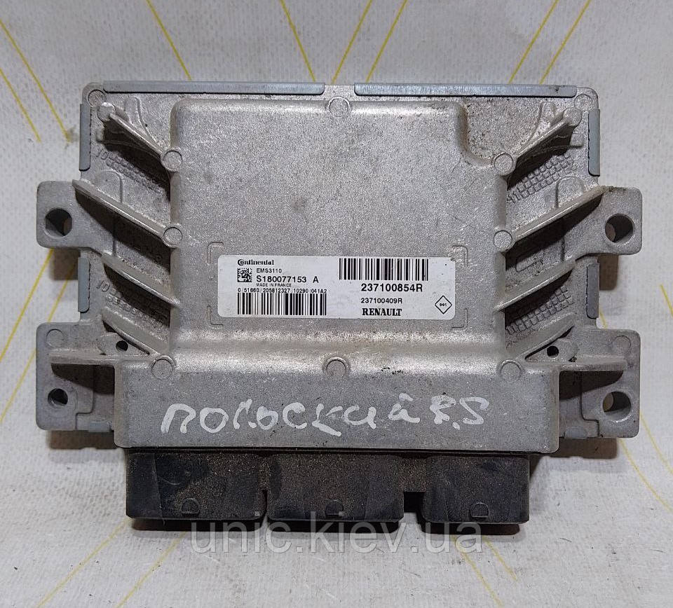 Блок керування двигуном Renault Megane 3 RS 2. Ot бв S180077153A 237100854R