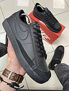 Кеди Nike Blazer low (all black)