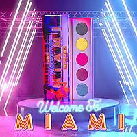 Палетка теней для век Five point Miyo тон 17 Welcome to Miami
