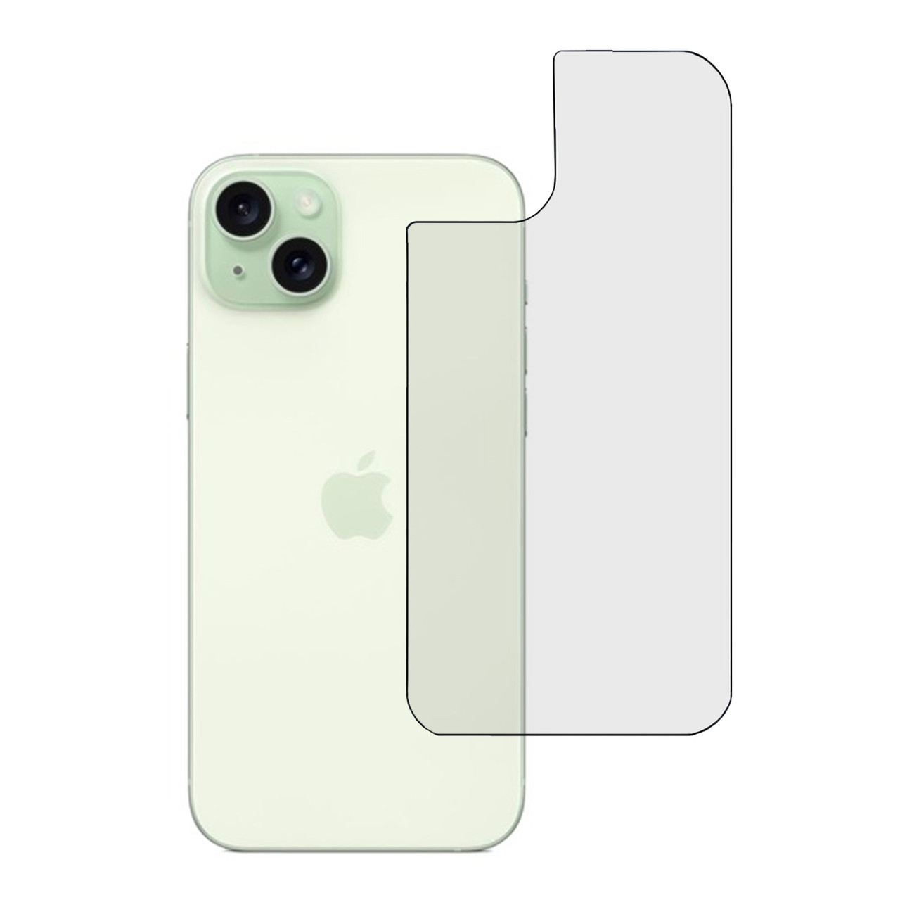 Плівка на задню панель Mietubl Hydrogel HD для Apple iPhone 15 Plus Глянцева, фото 1