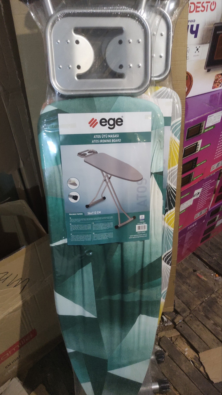 Прасувальна дошка EGE ATOS green star 112*33 см перф. 18340