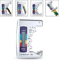 Универсальный цифровой тестер заряда батарей AA, AAA, Крона BT-886 LCD