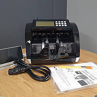 Портативная счетная машинка для денег Bill counter с проверкой подлинности купюр, Устройство для подсчета ден