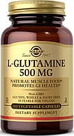 Глютамин Solgar L-Glutamine 500 mg 100 веган капсул