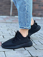 Жіночі чорні текстильні літні кросівки